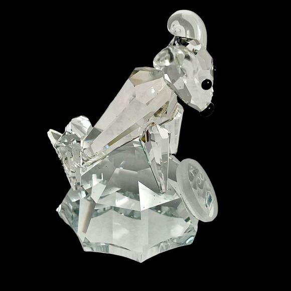 VTG Presiosa Bohemia Works Rainbow Crystal Aries Zodiac Figurine - Picture 4 of 15